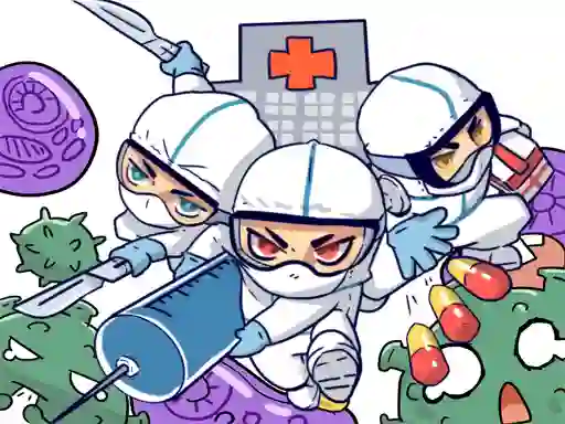 ゲームAgainst Coronavirus Puzzleオンライン