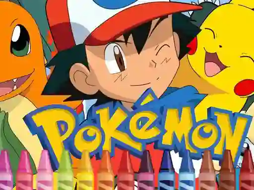 Pokemon Coloring — 無料オンラインゲーム