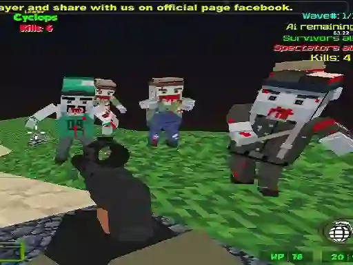 Blocky Combat SWAT Zombie Survival — 無料オンラインゲーム