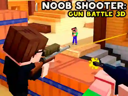 ゲームNoob Shooter: Gun Battle 3Dオンライン