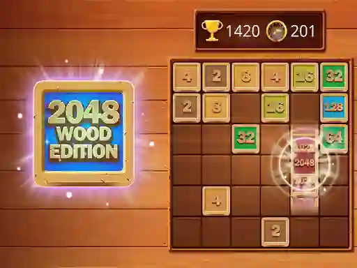 2048 Wooden Edition — 無料オンラインゲーム