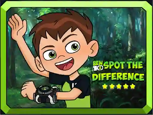 ゲームBen 10 Spot the Differenceオンライン
