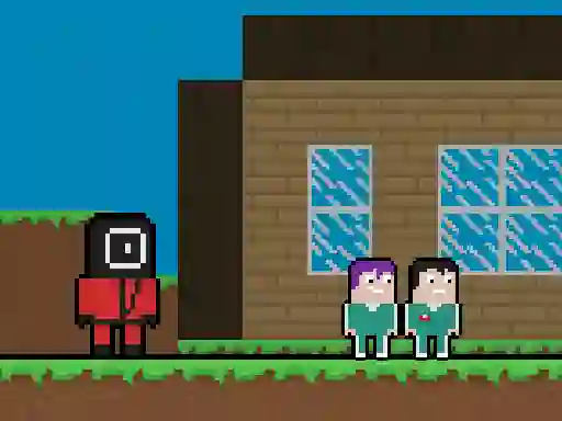 ゲームSquid Escape But Blockworldオンライン