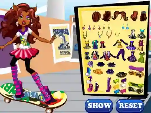 ゲームClawdeen skatesオンライン