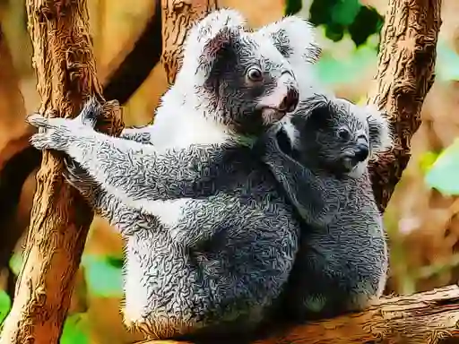 Cute Baby Koala Bear — 無料オンラインゲーム