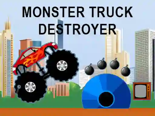 Monster truck destroyer — 無料オンラインゲーム