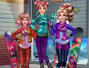 ゲームPrincesses Winter Holidayオンライン