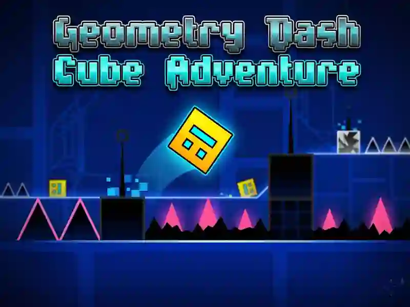 ゲームGeometry Dash Cube Adventureオンライン