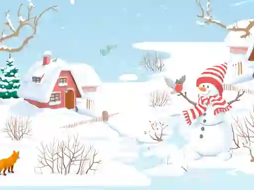 Snowman Slide — 無料オンラインゲーム