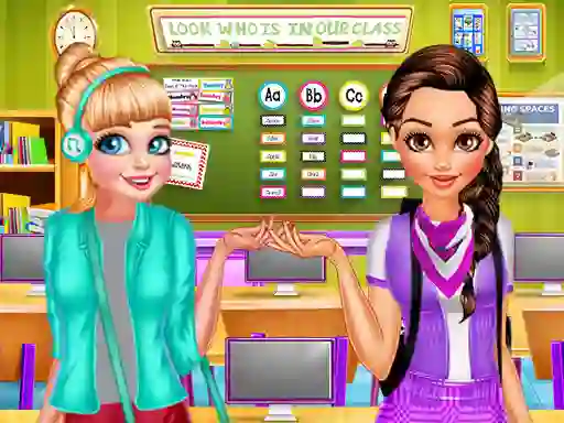  Modern Girls Collage Day — 無料オンラインゲーム