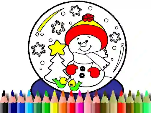 Back To School: Christmas Coloring Book — 無料オンラインゲーム