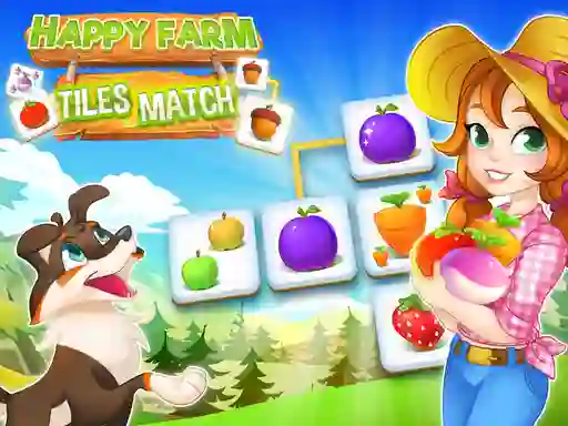 Happy Farm Tiles Match — 無料オンラインゲーム