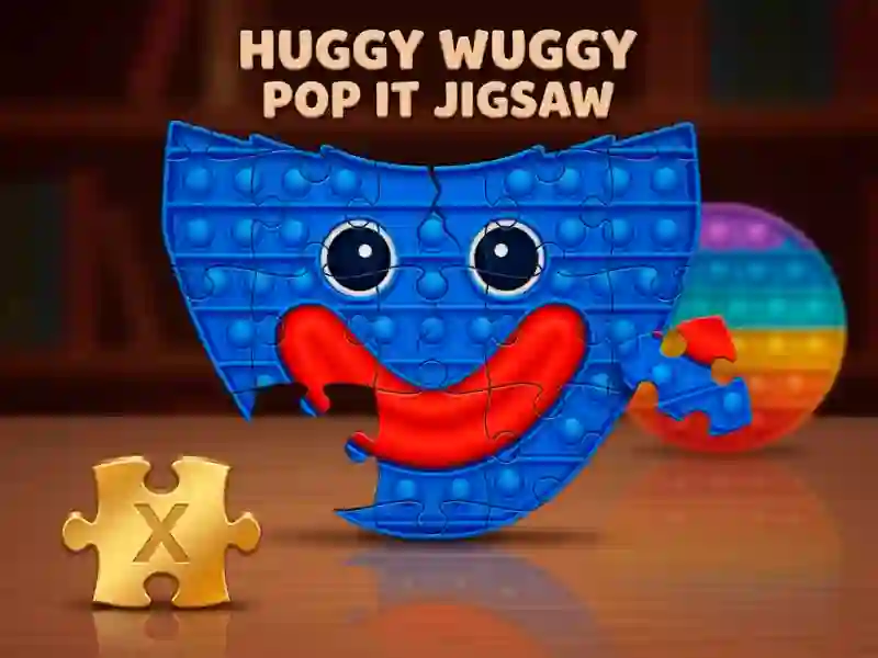 Huggy Wuggy Pop It Jigsaw — 無料オンラインゲーム