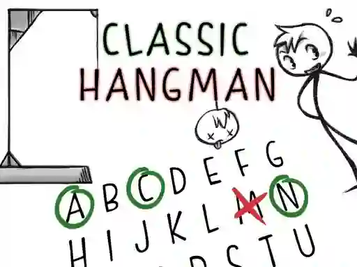 Classic Hangman — 無料オンラインゲーム