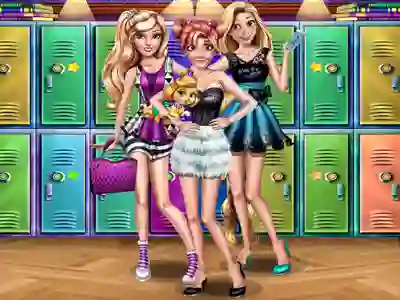 ゲームPrincesses College Dayオンライン