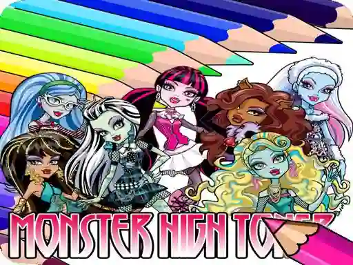 Coloring Book for Monster High — 無料オンラインゲーム