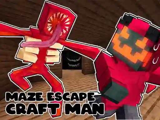 Maze Escape: Craft Man — 無料オンラインゲーム