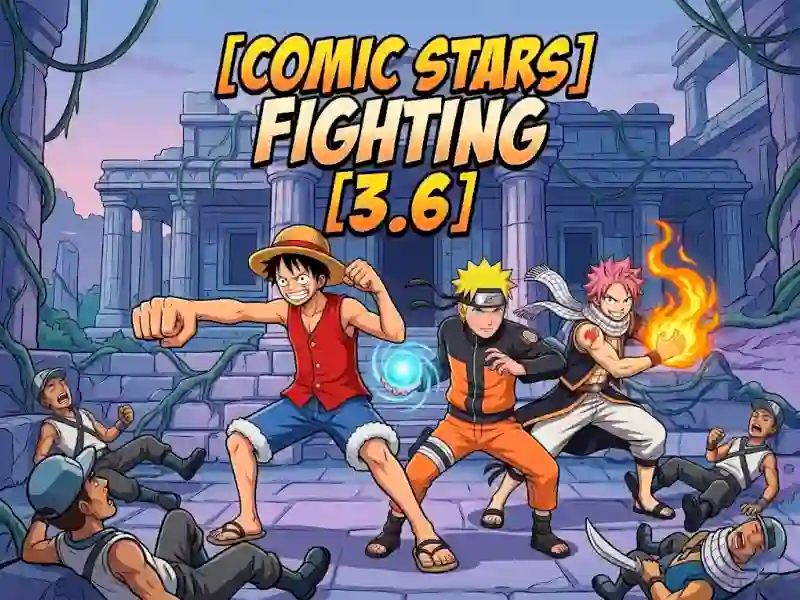 Comic Stars Fighting 3.6 — 無料オンラインゲーム