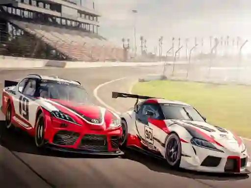 ゲームRacing Cars Puzzleオンライン