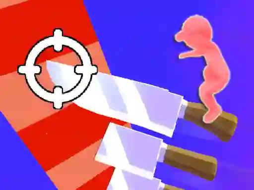 ゲームThrow Knife 3Dオンライン