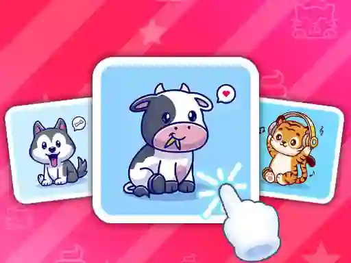 Cute Animal Cards — 無料オンラインゲーム