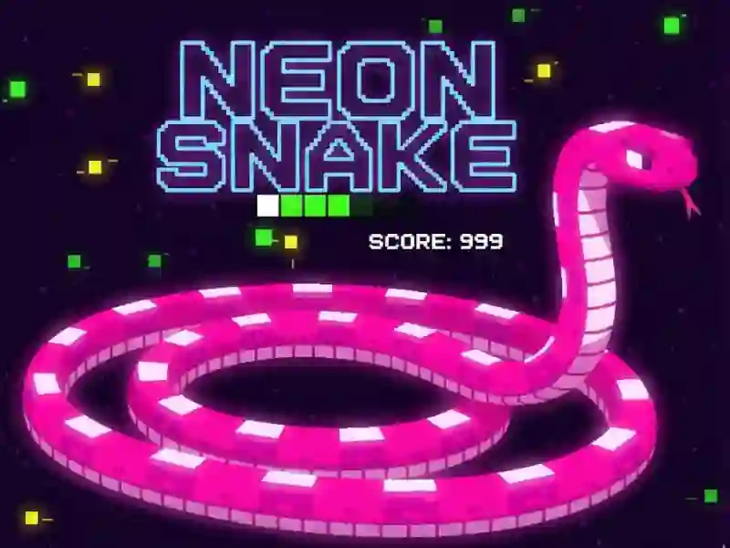 ゲームNeon Snakeオンライン