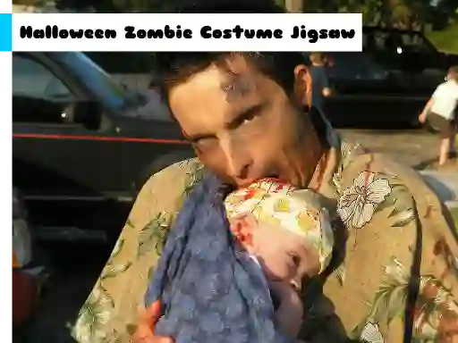 Halloween Zombie Costume Jigsaw — 無料オンラインゲーム