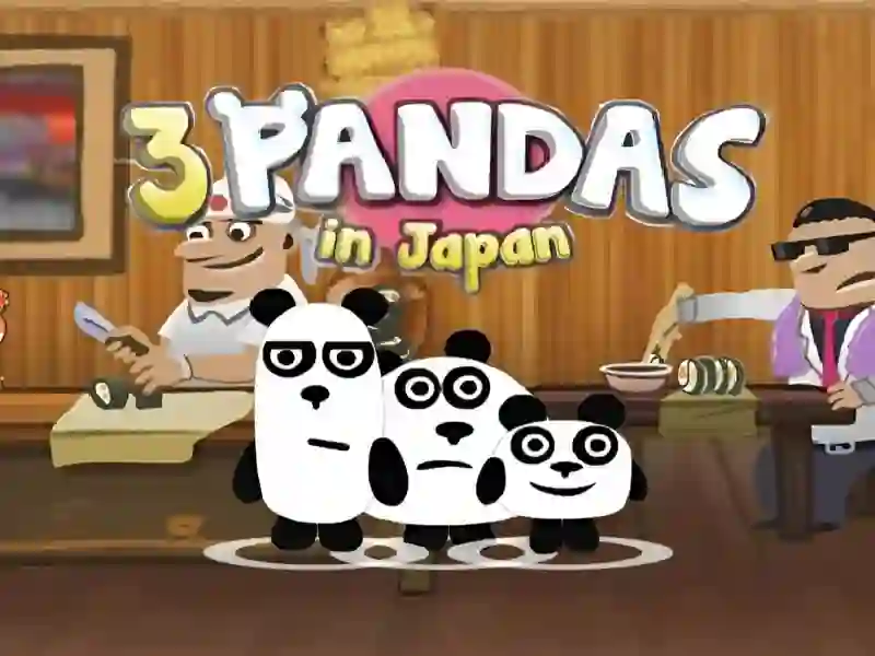 3 Pandas In Japan HTML5 — 無料オンラインゲーム