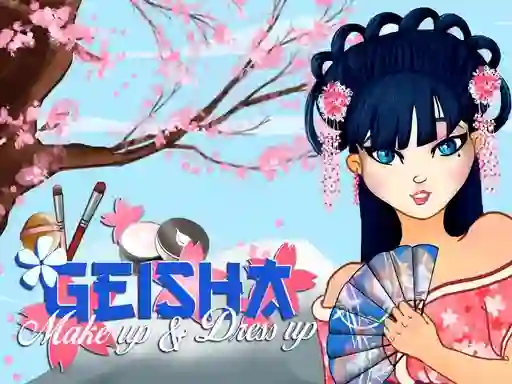 Geisha make up and dress up — 無料オンラインゲーム