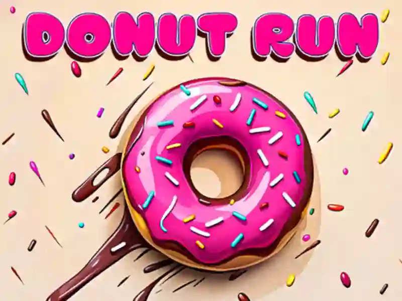 ゲームDonut Runオンライン
