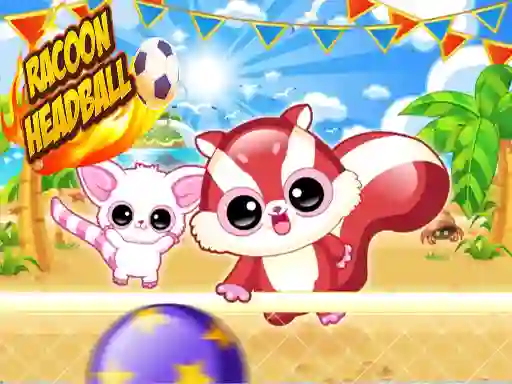 Racoon Headball — 無料オンラインゲーム