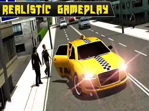 Crazy Taxi Car Simulation — 無料オンラインゲーム
