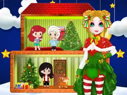 Christmas Puppet Princess House — 無料オンラインゲーム