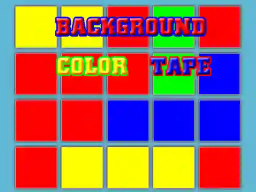 Background Color Tape — 無料オンラインゲーム