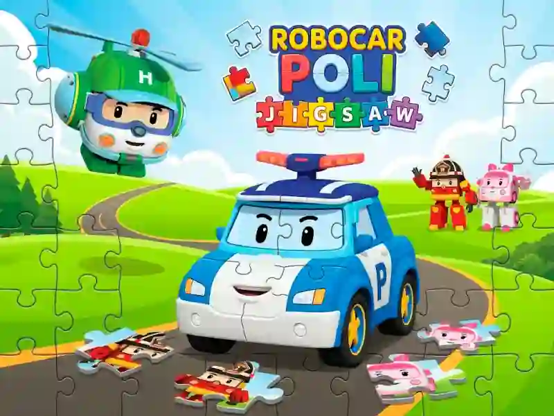 Robocar Poli Jigsaw — 無料オンラインゲーム