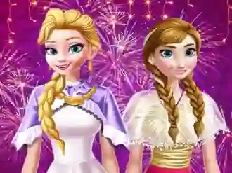 Ellie and Annie New Year Eve Party — 無料オンラインゲーム