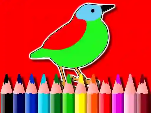 Back To School: Birds Coloring Book — 無料オンラインゲーム