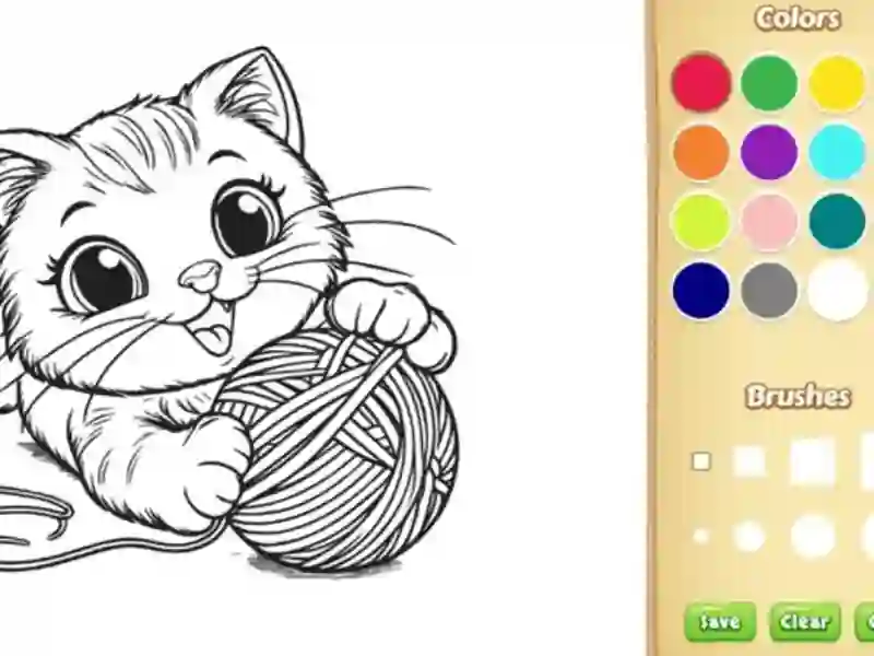 ゲームCat Coloring Bookオンライン