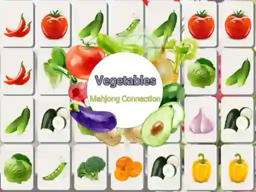 Vegetables Mahjong Connection — 無料オンラインゲーム