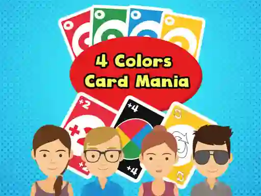 4 Colors Card Mania — 無料オンラインゲーム
