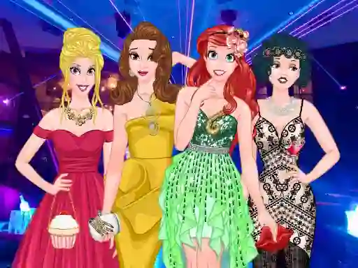  Princesses Graduation Party Night — 無料オンラインゲーム