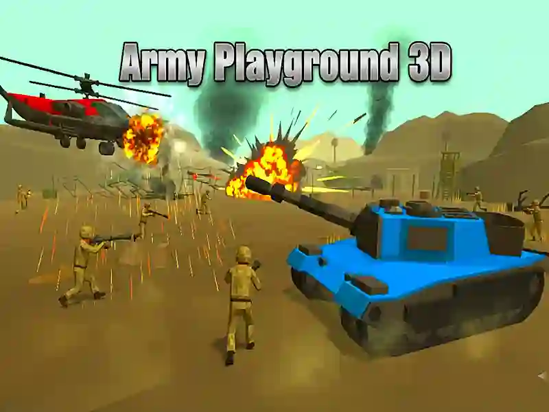 ゲームArmy Playground 3Dオンライン
