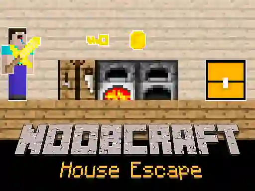 Noobcraft House Escape — 無料オンラインゲーム