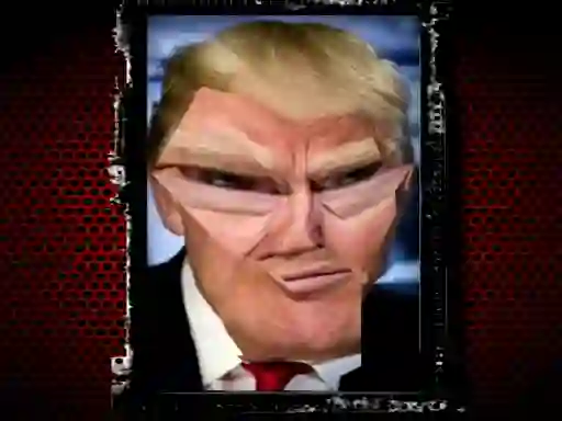 ゲームTrump Funny faceオンライン