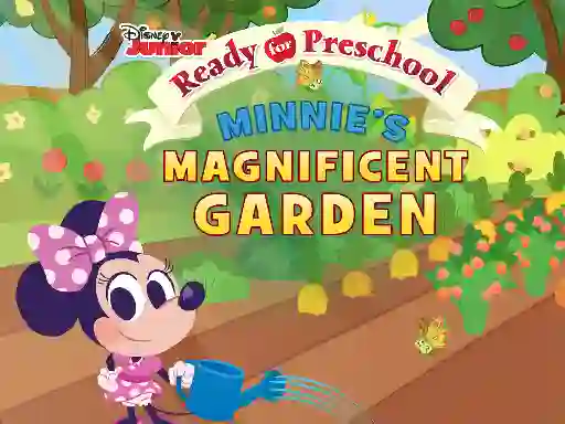 Ready For Preschool Minnie's Magnificent Garden — 無料オンラインゲーム
