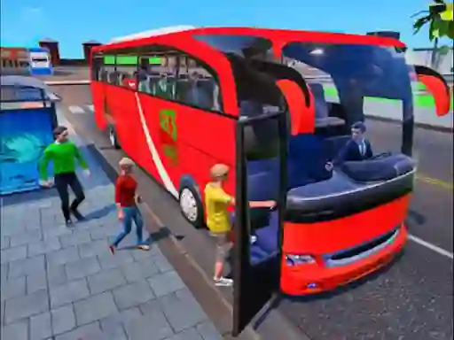 Coach Bus Driving 3D — 無料オンラインゲーム