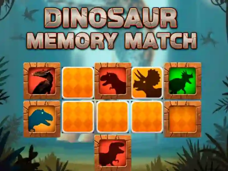 Dinosaur Memory Match — 無料オンラインゲーム