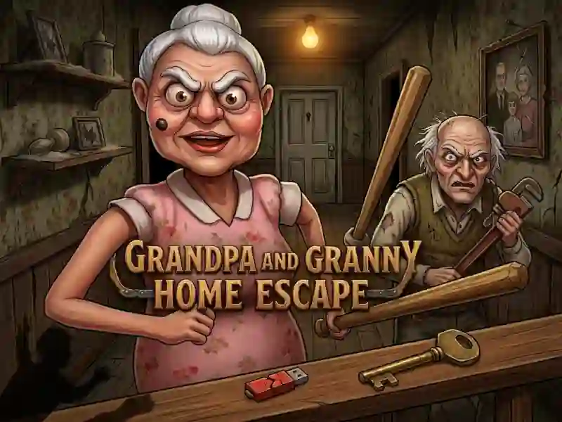 Grandpa And Granny Home Escape — 無料オンラインゲーム