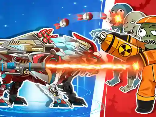 Robot Terminator T Rex — 無料オンラインゲーム