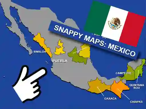 Scatty Maps Mexico — 無料オンラインゲーム